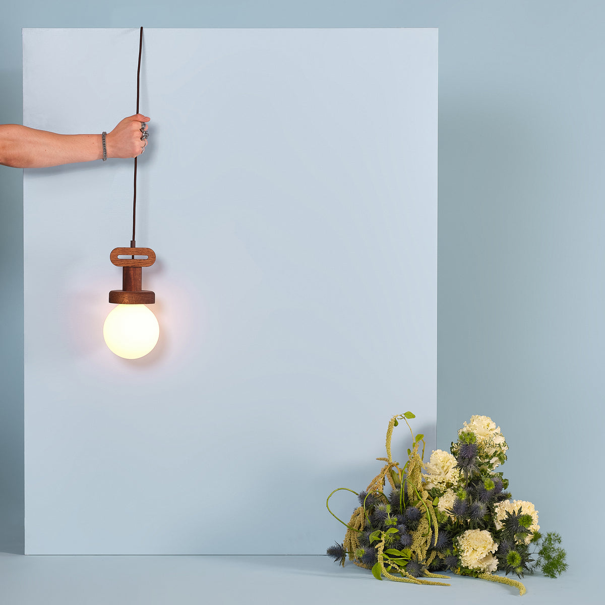 Suspension Mid-Century – design inspiré des années 50, fabrication artisanale française