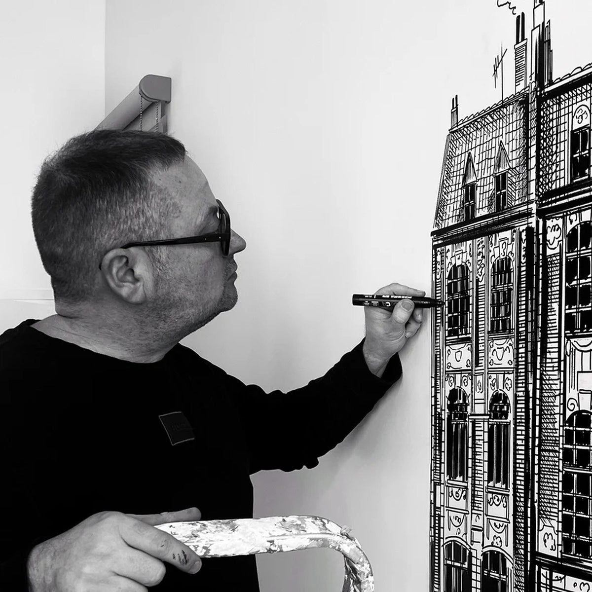 La serviette "Coeur de Lille" - Collab avec Vincent Lelievre