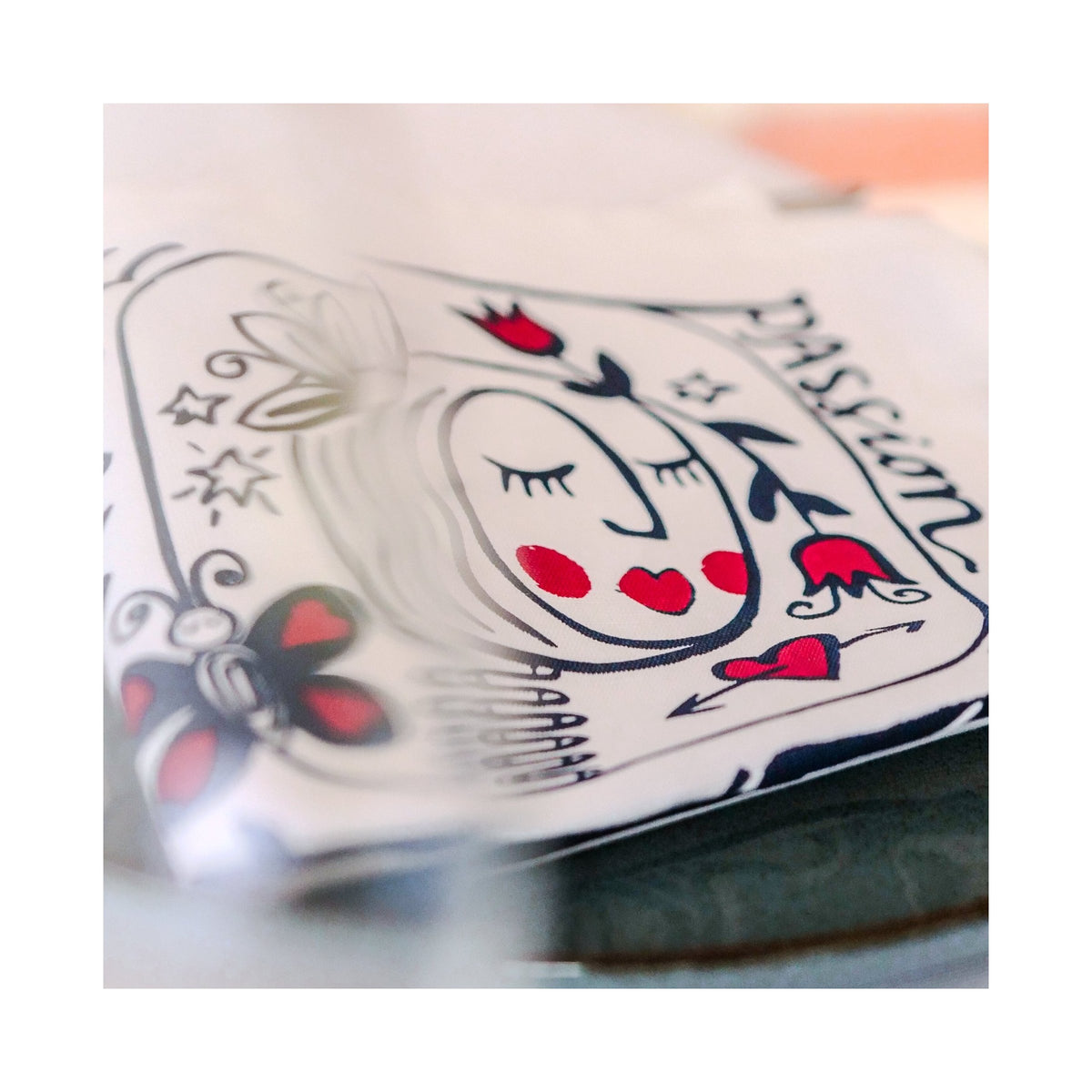 Coffret 4 serviettes "La Collab avec Jana"