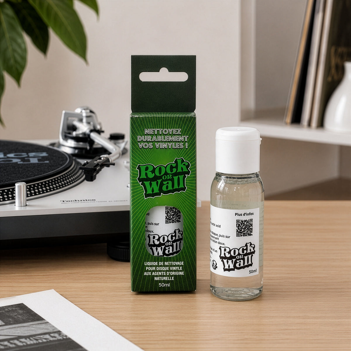Nettoyant vinyle naturel – Flacon 50 ml