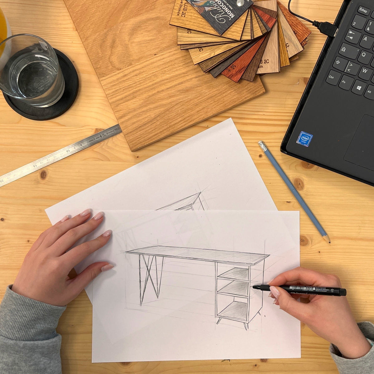 design de bureau sur mesure par kopo creation