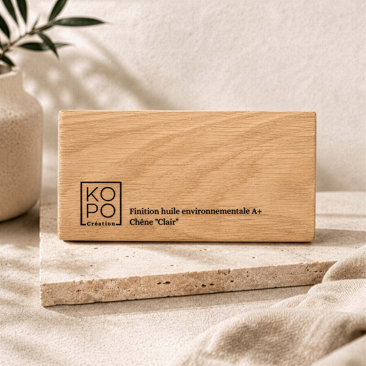 Kit Échantillons Chêne Massif – 3 Finitions