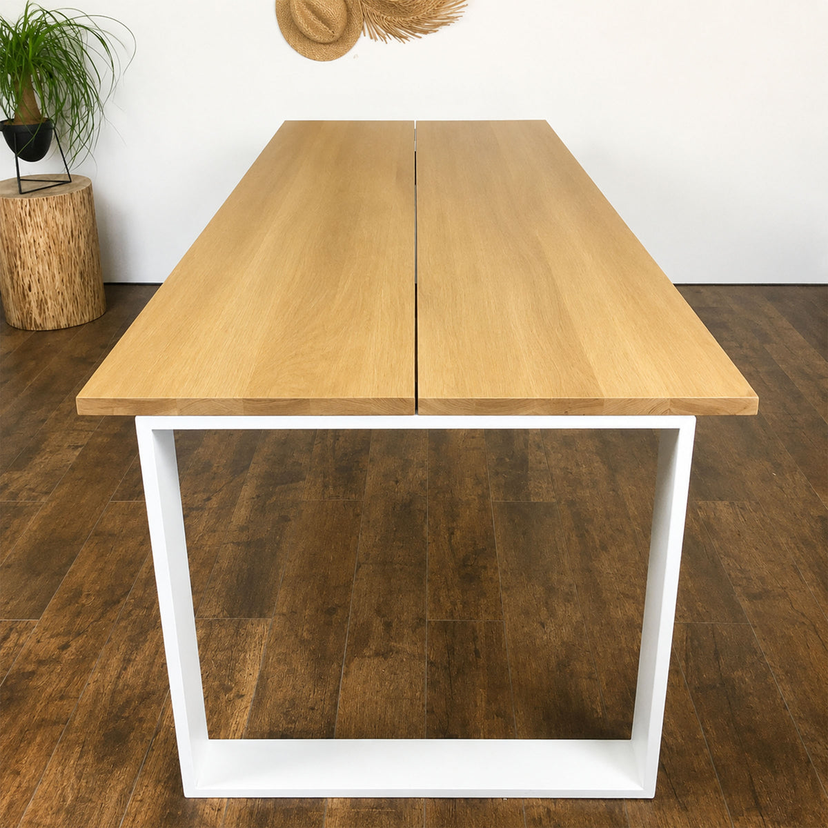 Plateau bois clair huilé, design nordique – table KOPO CRÉATION